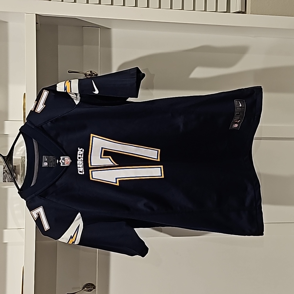 NFL Chargers #17 Rivers jersey size large